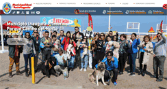 Desktop Screenshot of municipalidadantofagasta.cl